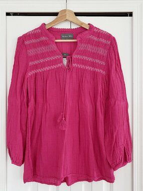 Michael Stars Peasant Top Calypso L